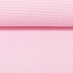 Waffelpiqué Nelson - hellrosa